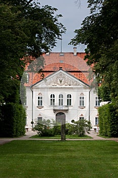 Royal palace in nieborow