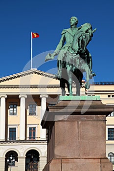 The Royal Palace in Oslo
