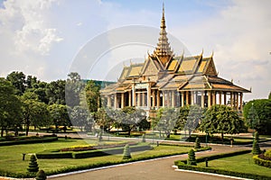 Royal Palace, Phnom Penh, Cambodia photo