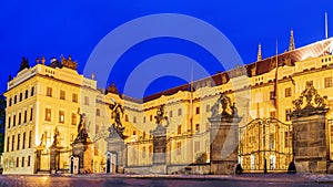 Royal palace in prague, czech republic