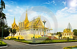 Royal Palace & Silver Pagoda Napolion Palace Phnom Penh River Cruises