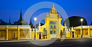 Royal Palace and Silver pagoda,Phnom Penh,Cambodia