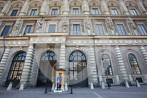 Royal palace in Stockholm