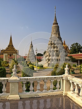 Royal Palace, Stupa, Cambodia