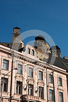 Royal palace in terecin