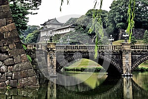 The royal palace in Tokyo