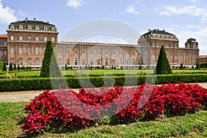 Royal palace of Venaria Turin in the north of Italy