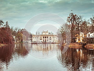 Royal Palace on the Water in Lazienki Park