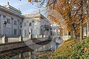 Royal Palace on the Water in Lazienki Park, Warsaw