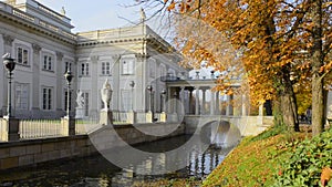 Royal Palace on the Water in Lazienki Park, Warsaw