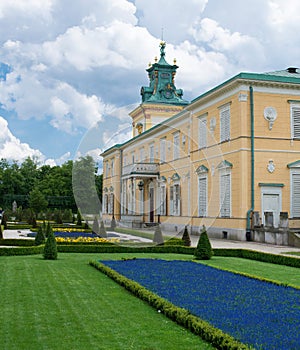 Royal Palace Wilanow in Warsaw, Poland