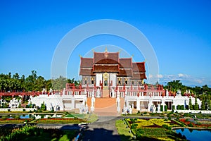 Royal Pavilion or Hor Kham Luang Building in Chiang Mai Province