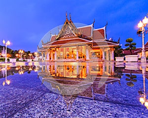 Royal Pavilion Mahajetsadabadin or King Rama III Memorial park photo