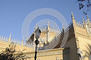 Royal Pavilion in Seville park