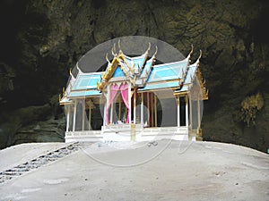Royal Pavillon in Phraya Nakorn cave, National Park Khao Sam Roi Yot,Prachuap Khiri Khan, Thailand