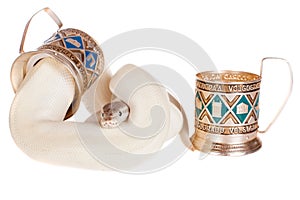 Royal Python, or Ball Python on white