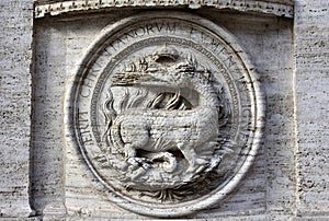 Royal Salamander, symbol of King Francis I of France