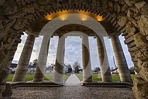 Royal salt work complex in Arc-et-Senans, UNESCO World Heritage Site, Franche Comte, France