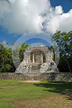 Royal Seating at Mayan Ball Court Stadium