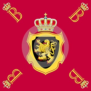 Royal Standard of King Baudouin