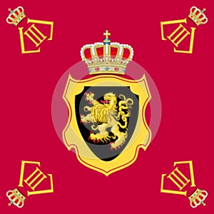 Royal Standard of King Leopold III