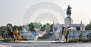 Royal statue of King Naresuan, Ayutthaya, Thailand
