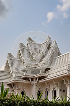 Royal Thai Monastery in Lumbini, Nepal photo