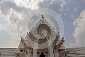 Royal Thai Monastery in Lumbini, Nepal photo