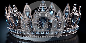 Royal tiaras for queens and crown princesses encrusted with diamonds