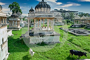 Royal Tombs Udaipur, India photo