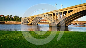 Royal Tweed Bridge spans the river