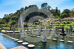 Royal water palace in Tirthagangga, Bali