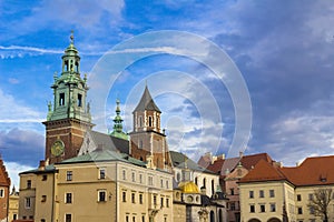 Royal Wawel Castle in Krakow, Poland