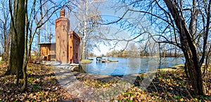 The royal Wilanow Palace in Warsaw, Poland.