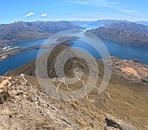 Roys Peak Track at wanaka