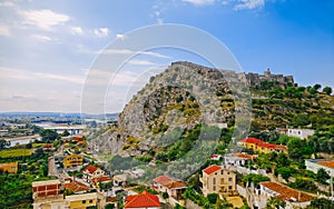 Rozafa castle historical ruins in Shkoder Albania