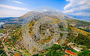 Rozafa castle historical ruins in Shkoder Albania