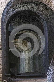Rozafa Castle ruins in Shkoder, Albania