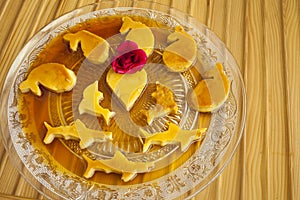 Rozata (roÅ¾ata) is a traditional Croatian / Dalmatian sweet dessert