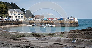 The island of Jersey in the British Channel Islands