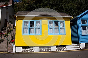 Rozel bay and village