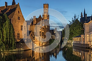 Rozenhoedkaai - Bruges - Belgium photo