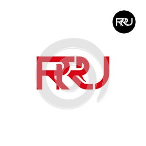 RRU Logo Letter Monogram Design