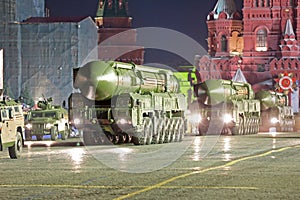 The RS-24 Yars intercontinental ballistic missile