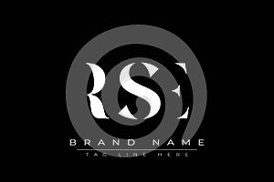 RSE abstract letter logo design