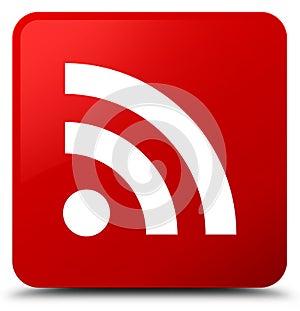 RSS icon red square button