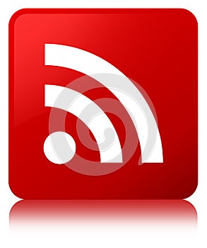 RSS icon red square button