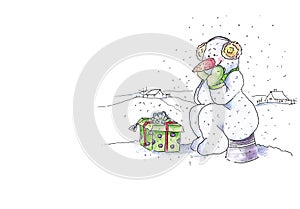 Happiness of the Snowman