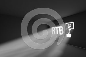 RTB rays volume light concept