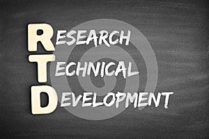 RTD - Research Technical Development